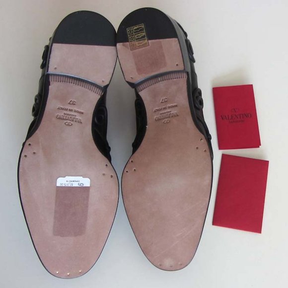 new VALENTINO Arabesque pattern dress shoes 37 / 7 - Picture 7 of 8